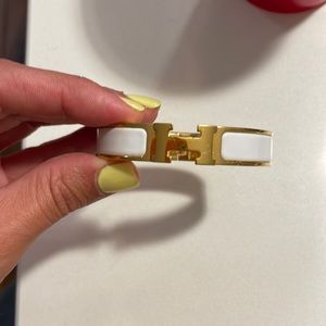 Hermes clic H bracelet